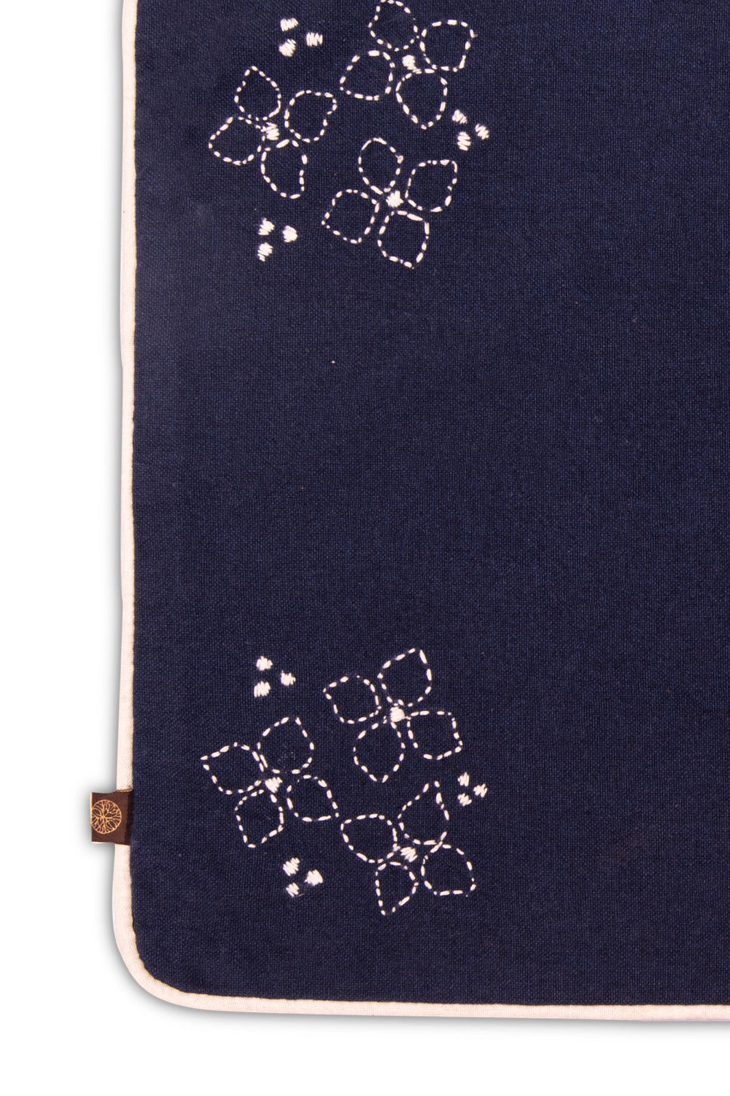 STAR FLOWERS ON NAVY