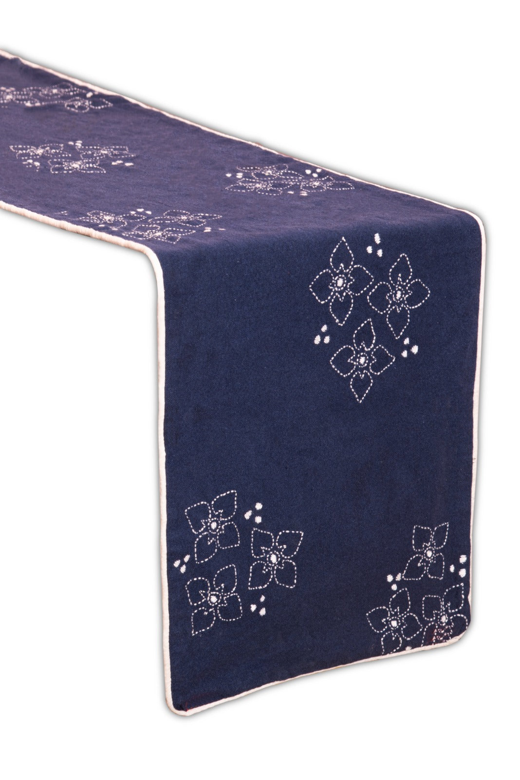 STAR FLOWERS ON NAVY